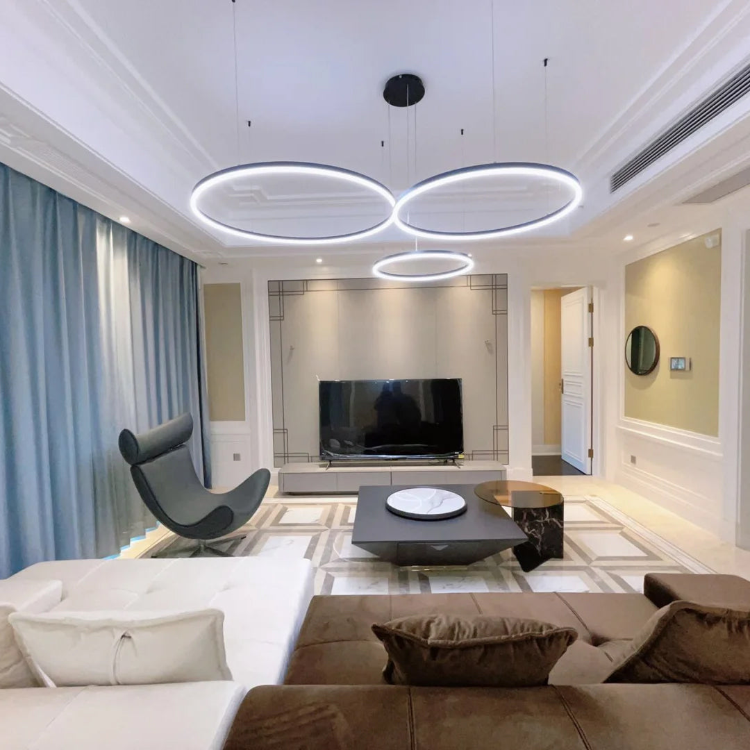 Olverai Multi LED Ring Chandelier
