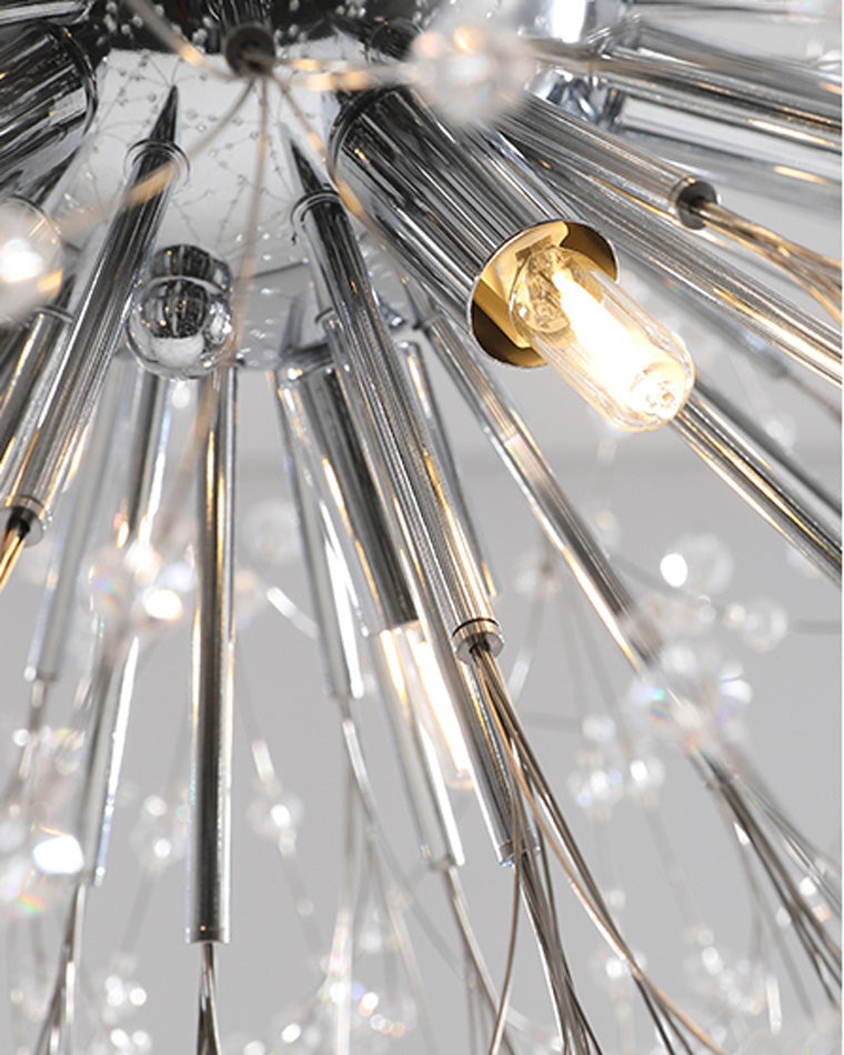 Olverai Dandelion Starburst Crystal Chandelier