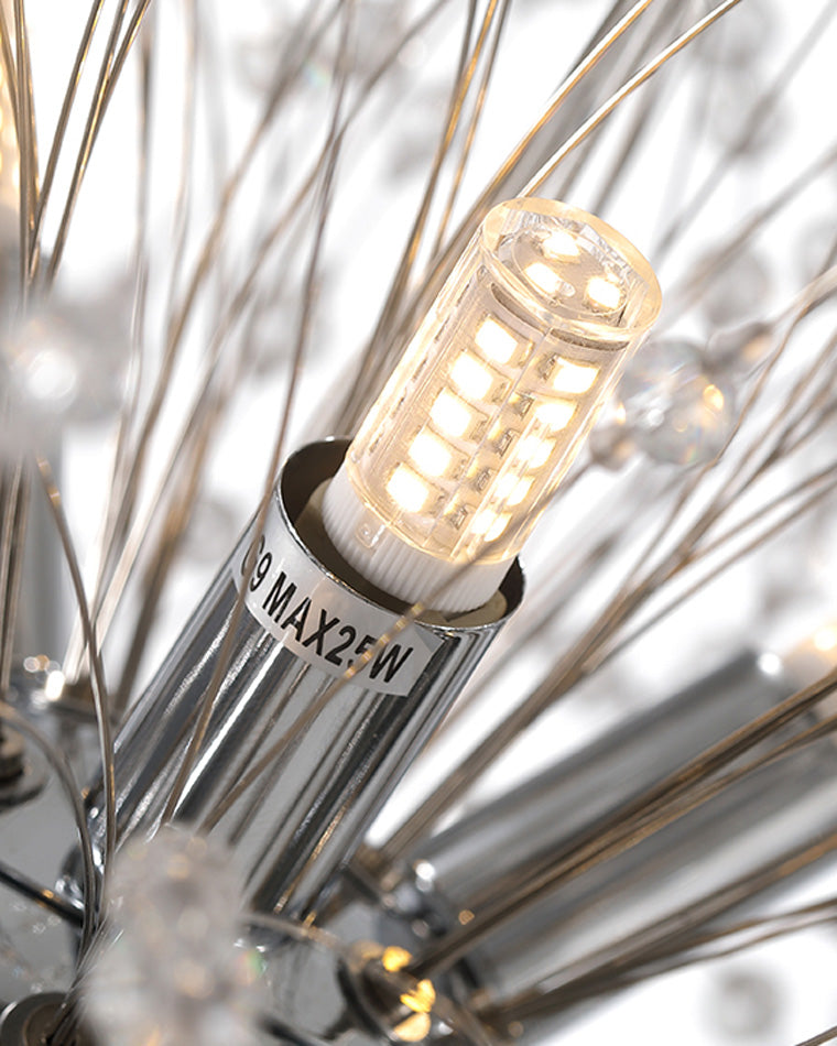 Olverai Dandelion Starburst Crystal Chandelier