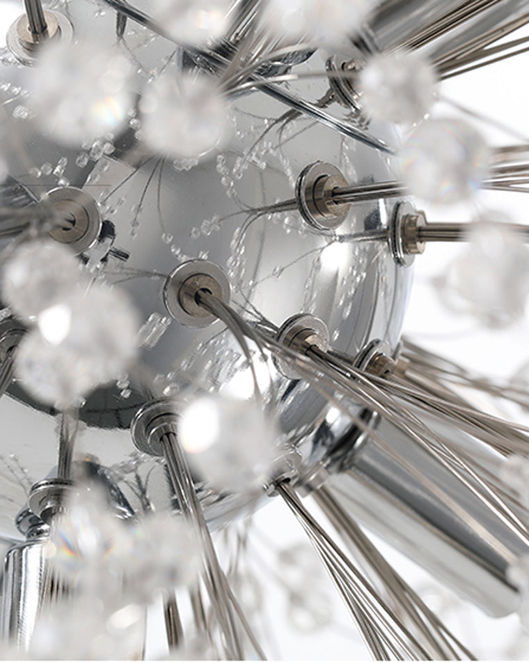 Olverai Dandelion Starburst Crystal Chandelier