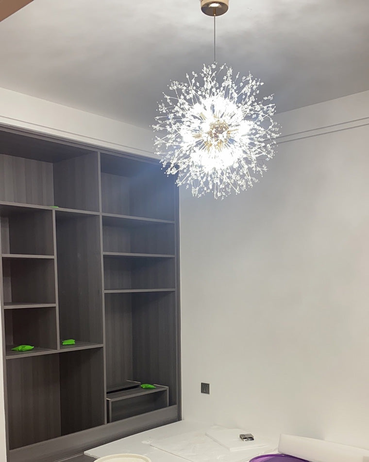 Olverai Dandelion Starburst Crystal Chandelier