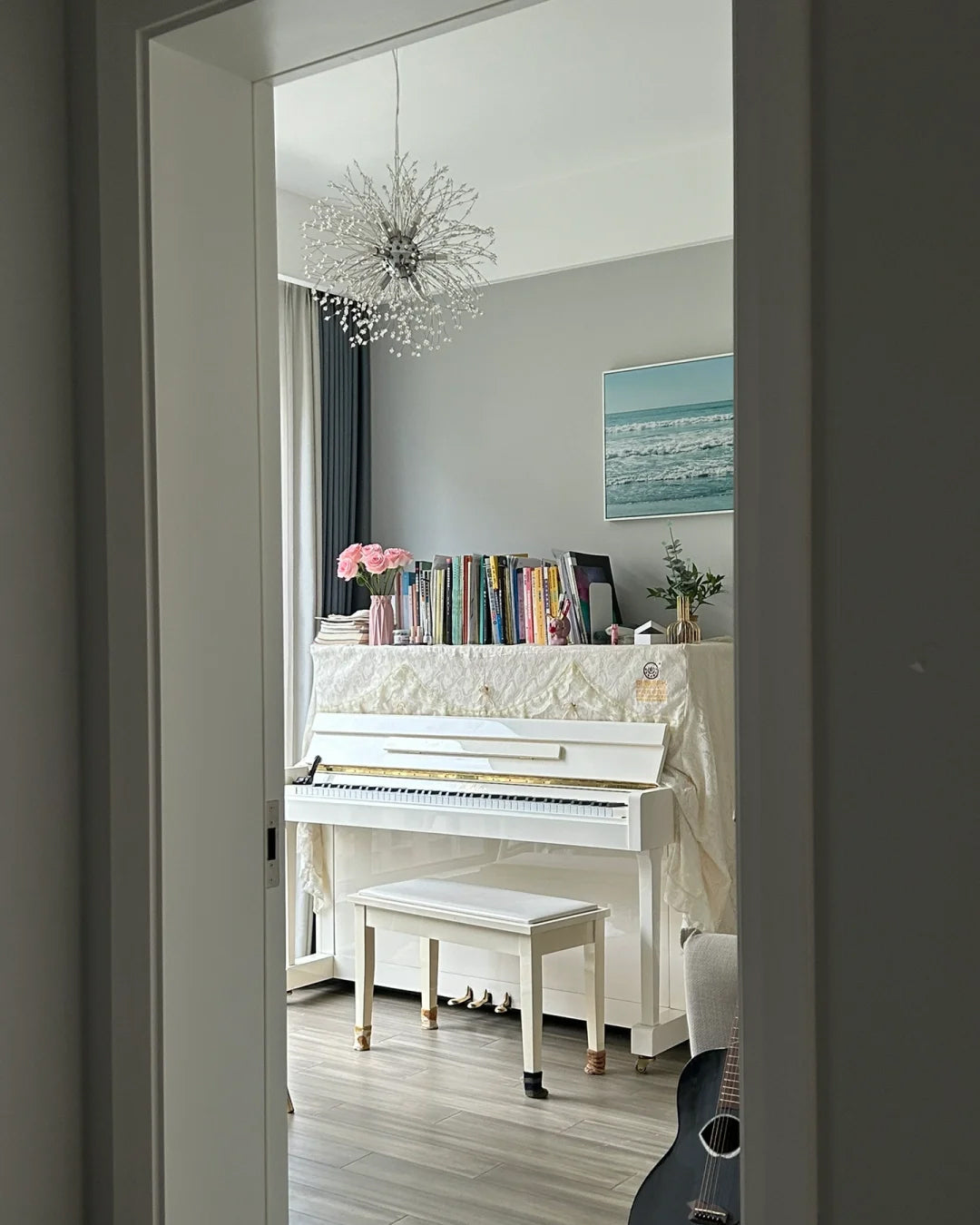 Olverai Dandelion Starburst Crystal Chandelier