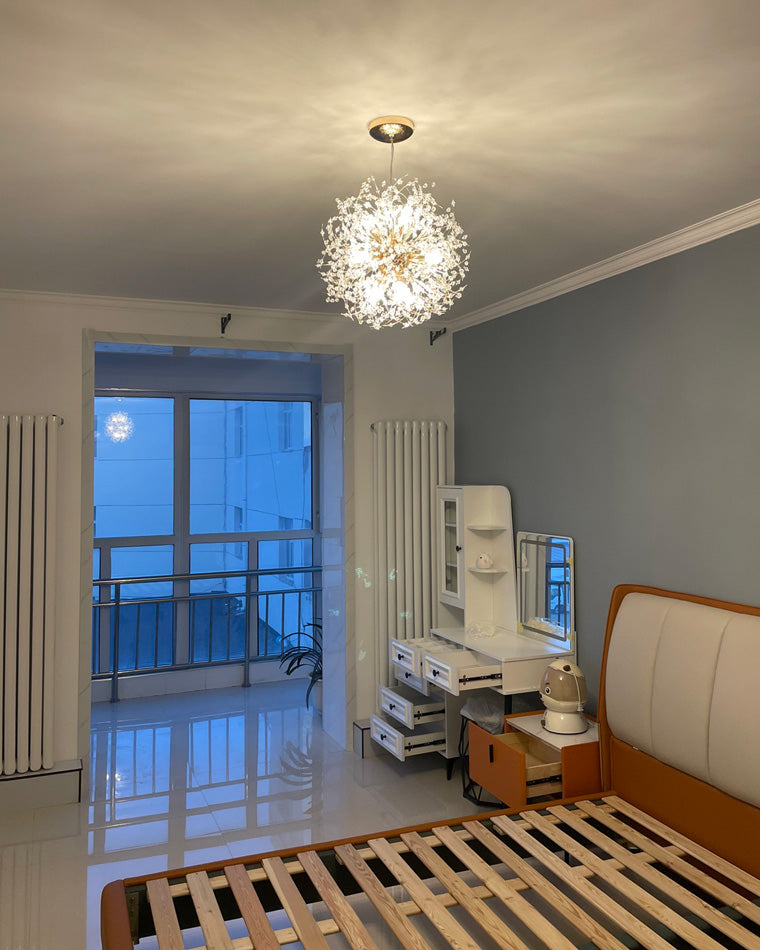 Olverai Dandelion Starburst Crystal Chandelier