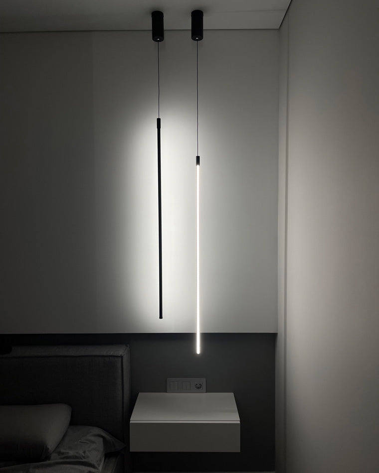 Olverai Single Tube Pendant Light for Bedroom