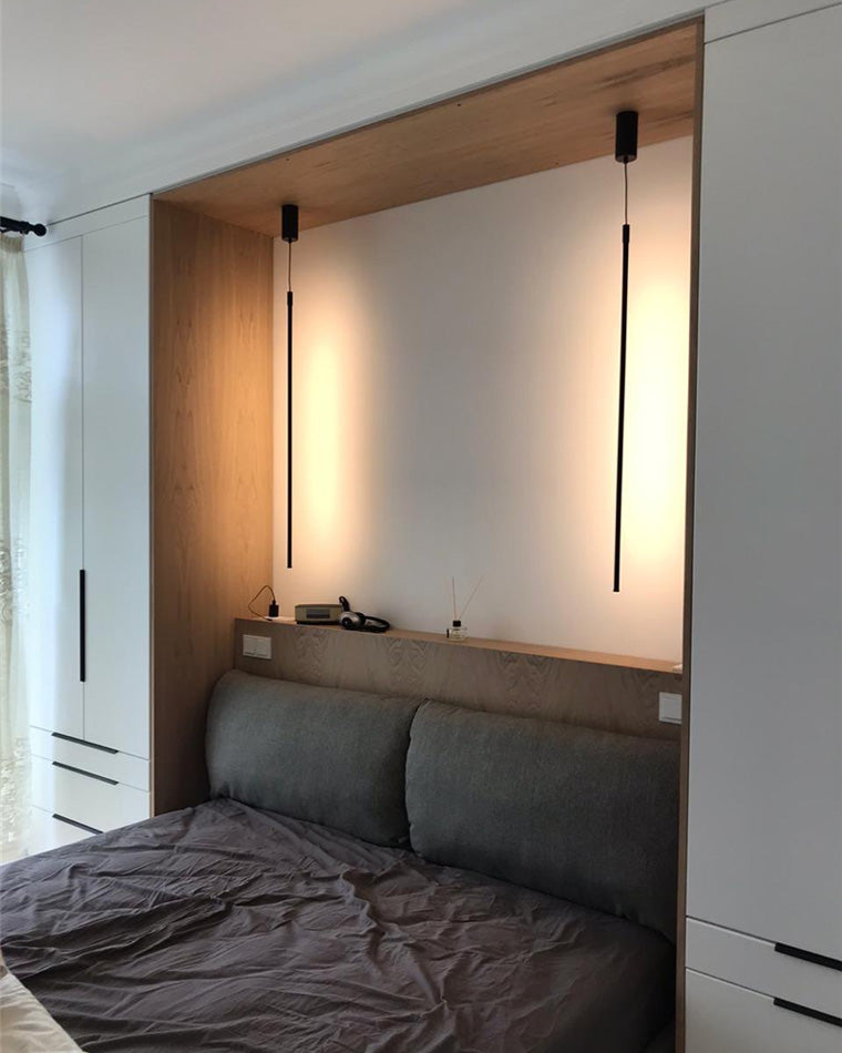 Olverai Single Tube Pendant Light for Bedroom