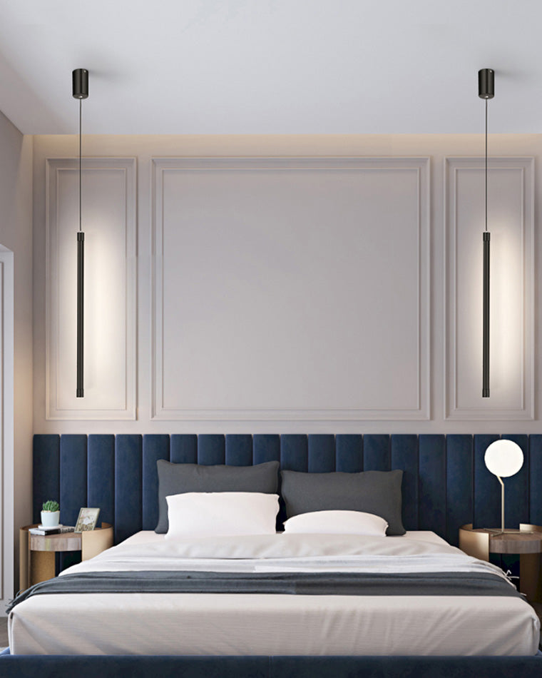 Olverai Single Tube Pendant Light for Bedroom