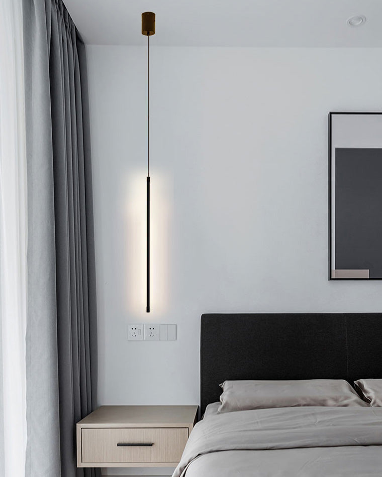 Olverai Single Tube Pendant Light for Bedroom