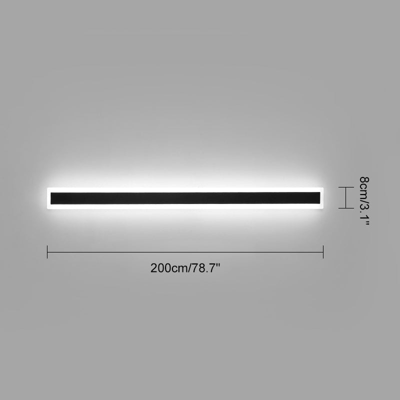 Olverai Outdoor Linear Wall Light
