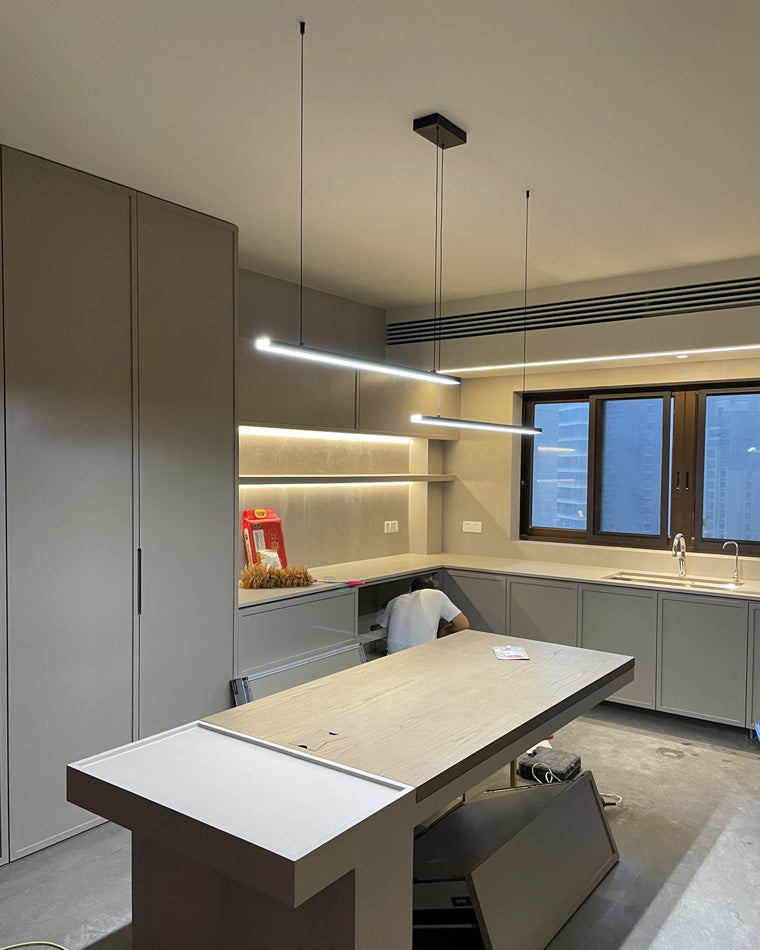 Olverai Extra Long Linear Pendant Light