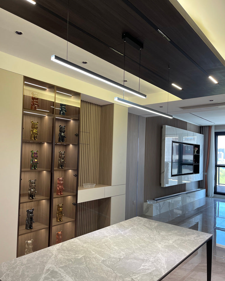 Olverai Extra Long Linear Pendant Light