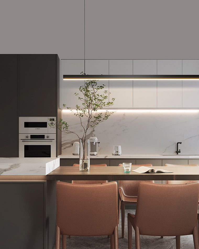 Olverai Extra Long Linear Pendant Light