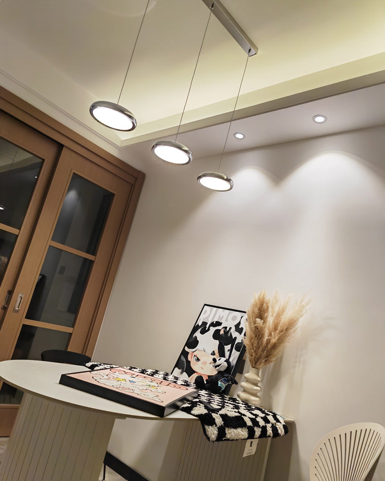Olverai 3 Light Disc Pendant Light
