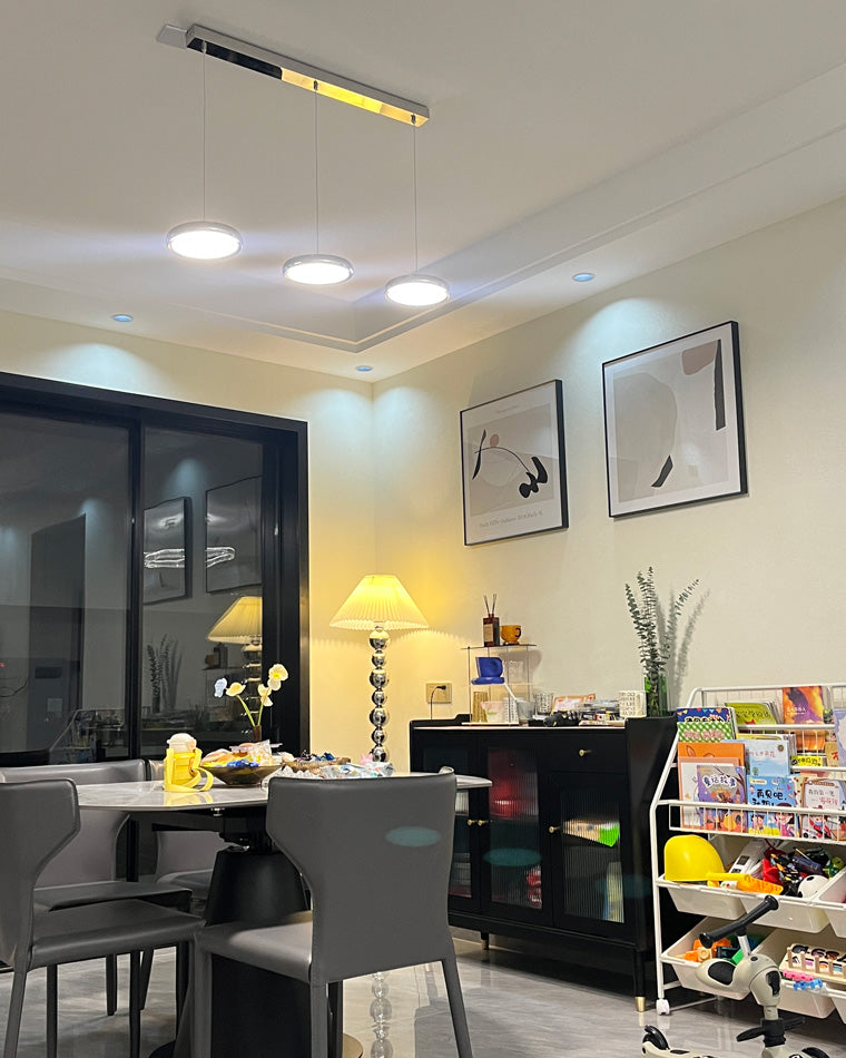 Olverai 3 Light Disc Pendant Light