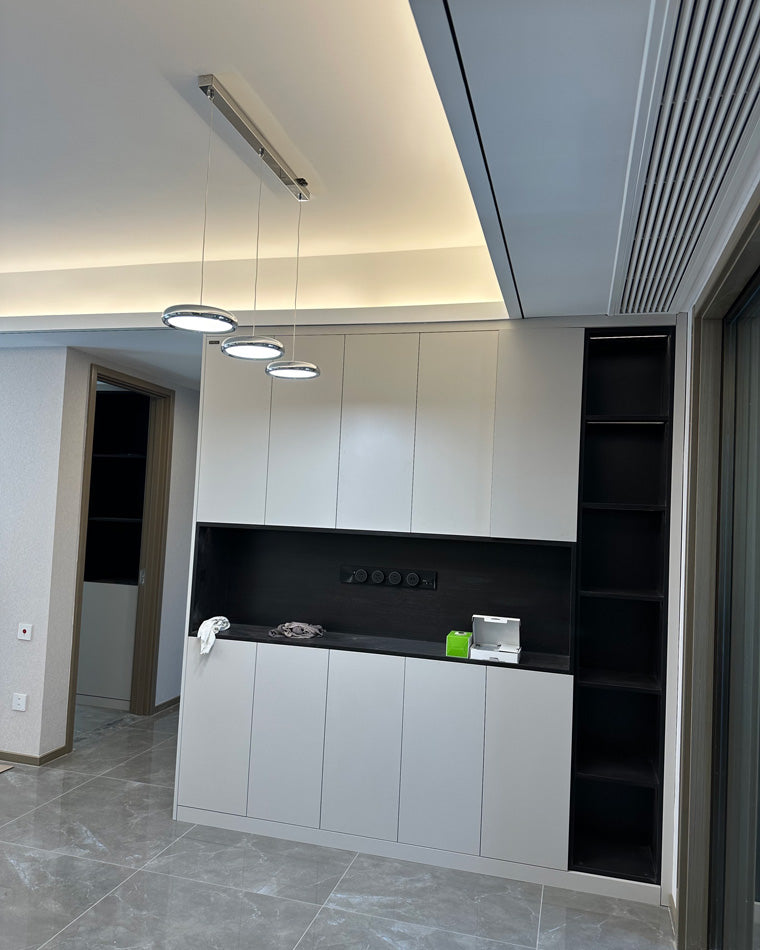 Olverai 3 Light Disc Pendant Light