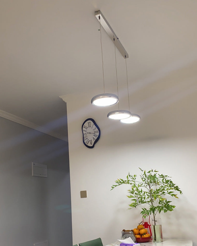 Olverai 3 Light Disc Pendant Light