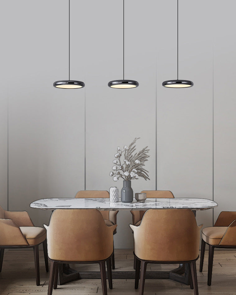 Olverai 3 Light Disc Pendant Light