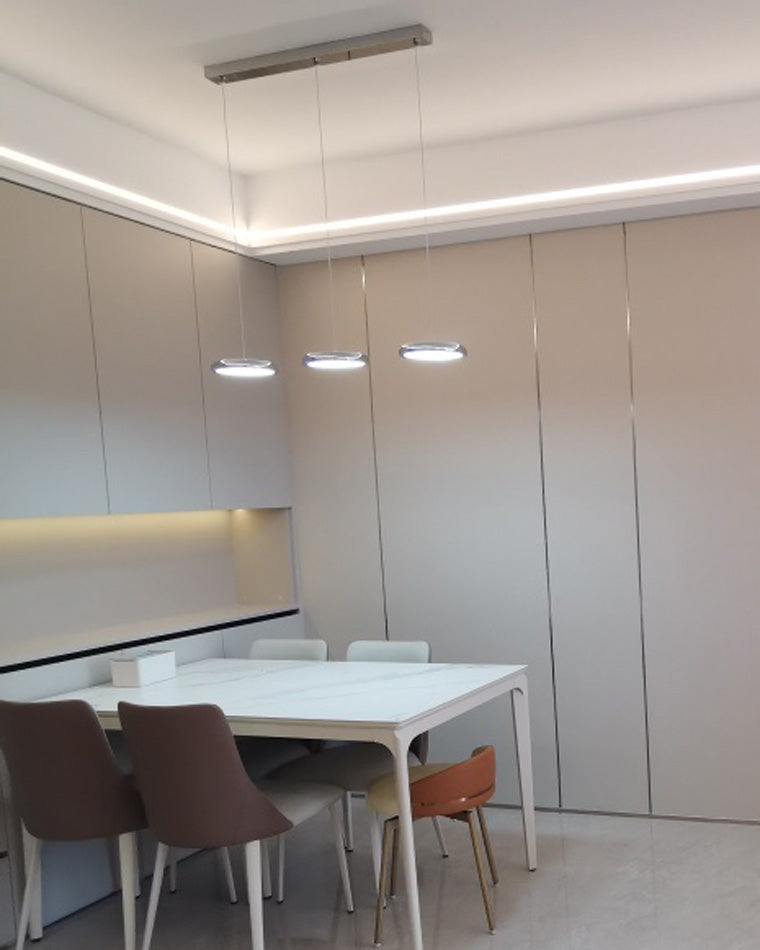 Olverai 3 Light Disc Pendant Light