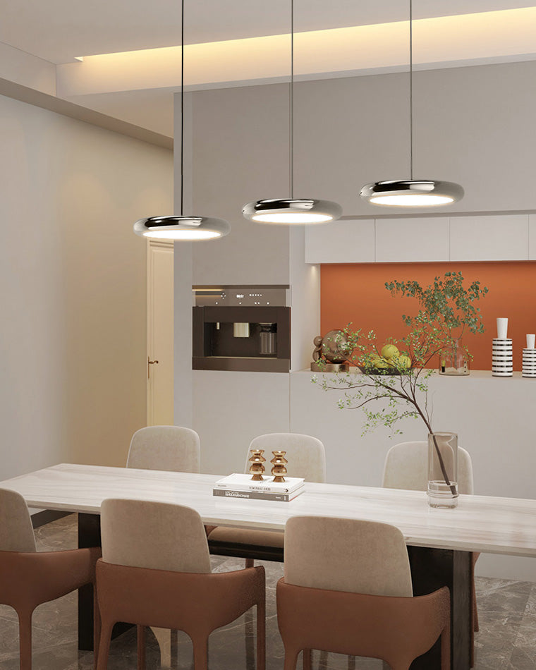 Olverai 3 Light Disc Pendant Light