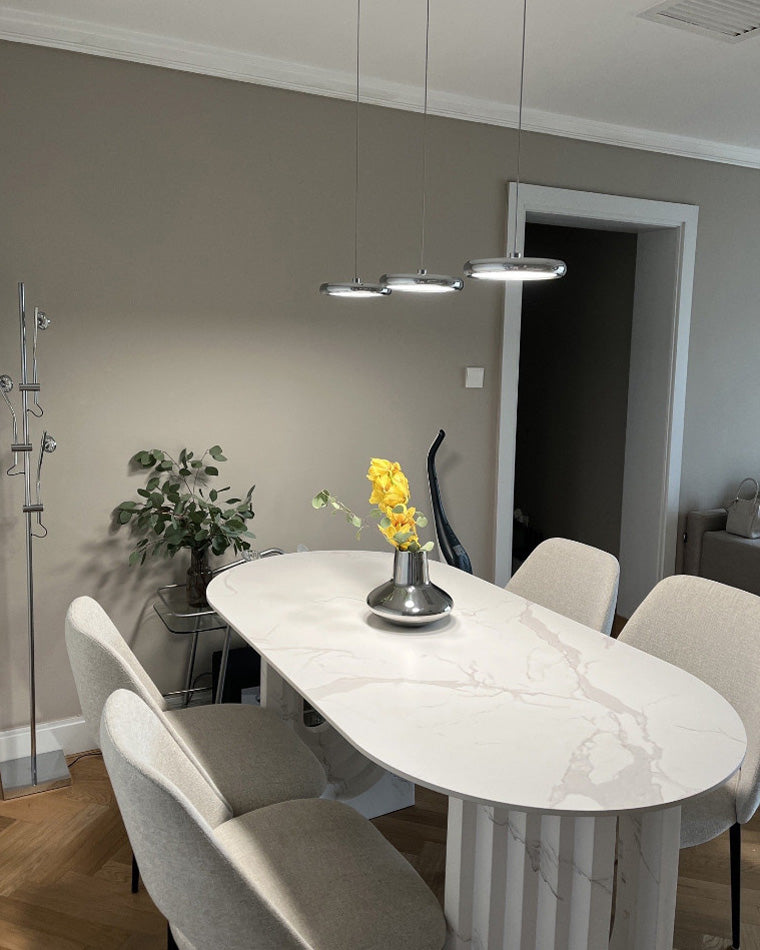 Olverai 3 Light Disc Pendant Light