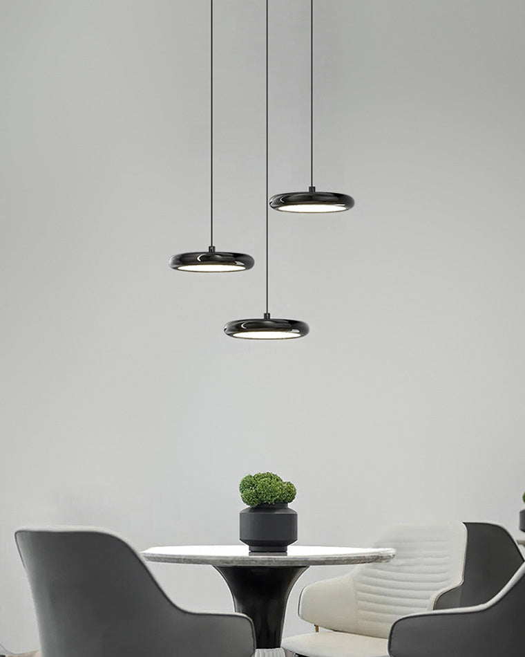 Olverai 3 Light Disc Pendant Light