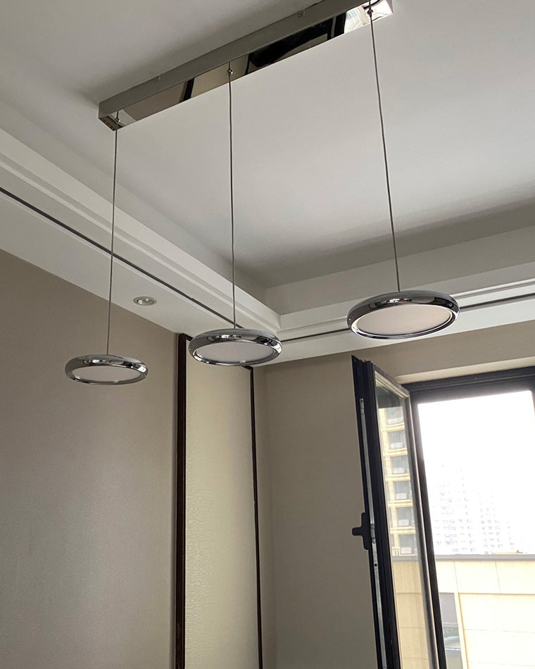 Olverai 3 Light Disc Pendant Light