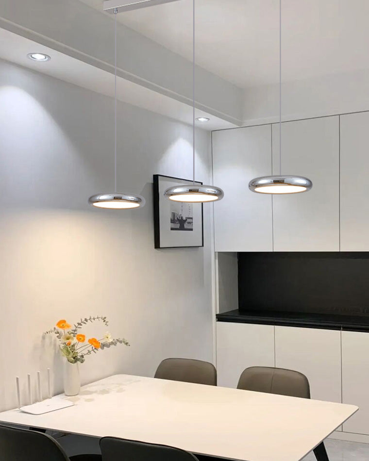 Olverai 3 Light Disc Pendant Light