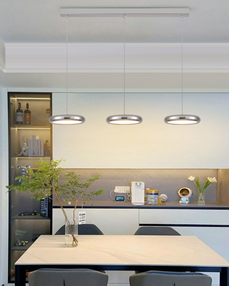 Olverai 3 Light Disc Pendant Light