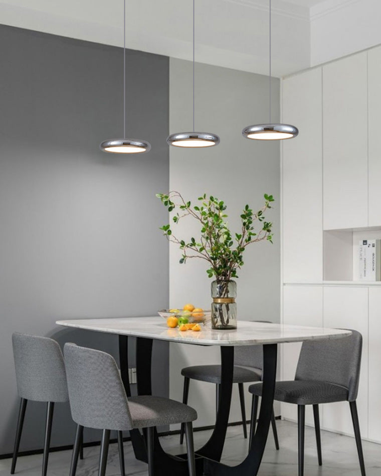 Olverai 3 Light Disc Pendant Light