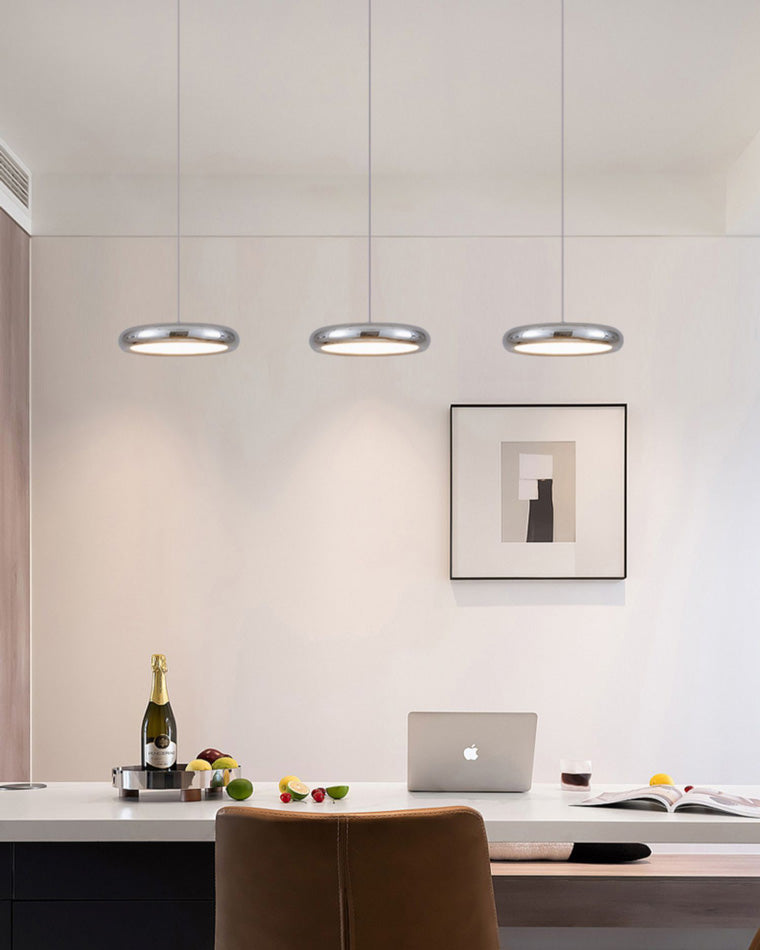 Olverai 3 Light Disc Pendant Light