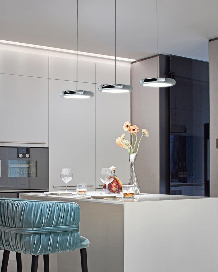 Olverai 3 Light Disc Pendant Light