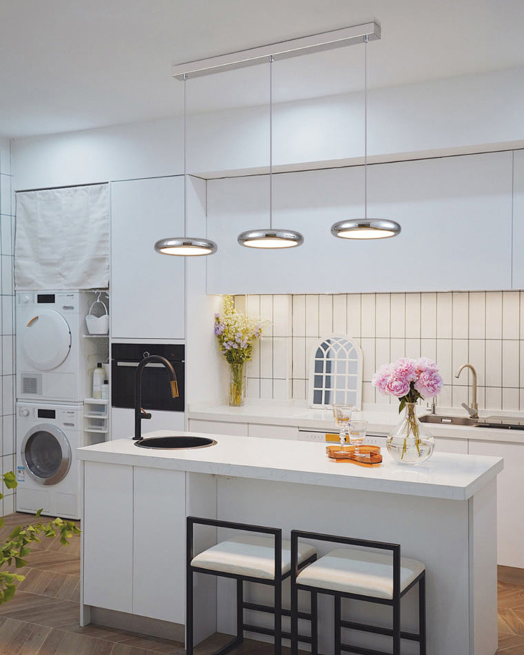 Olverai 3 Light Disc Pendant Light