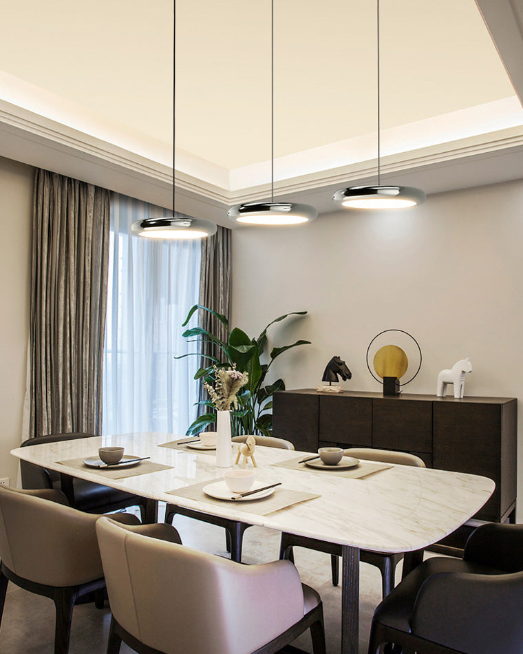 Olverai 3 Light Disc Pendant Light