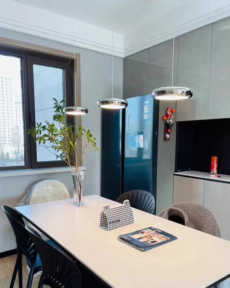 Olverai 3 Light Disc Pendant Light