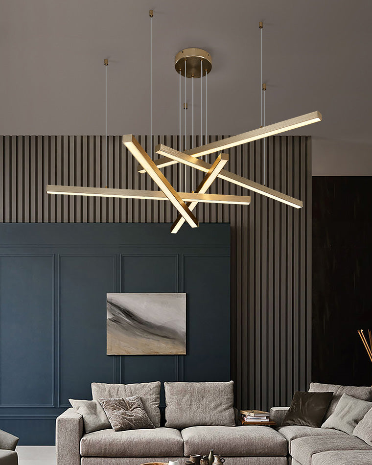 Olverai Multi Light Sticks LED Chandelier