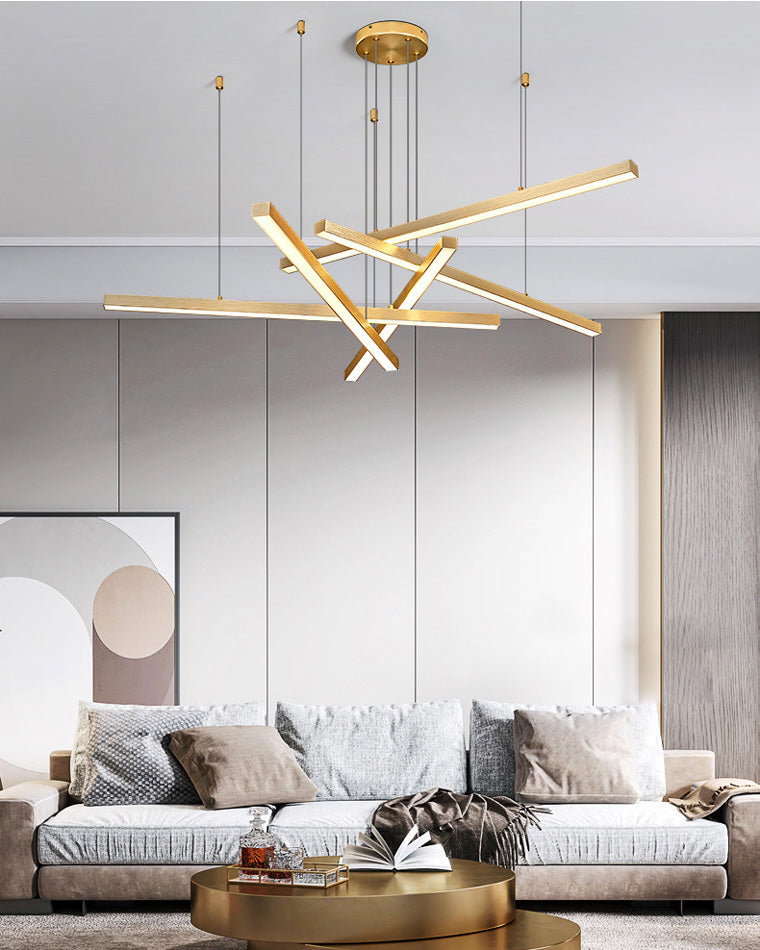 Olverai Multi Light Sticks LED Chandelier