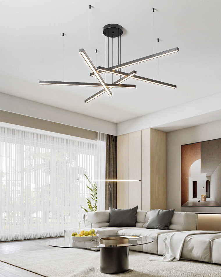 Olverai Multi Light Sticks LED Chandelier