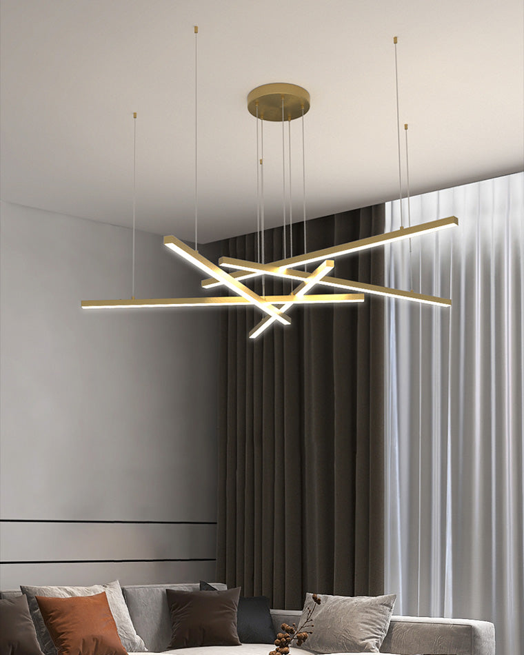 Olverai Multi Light Sticks LED Chandelier
