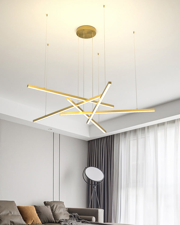 Olverai Multi Light Sticks LED Chandelier
