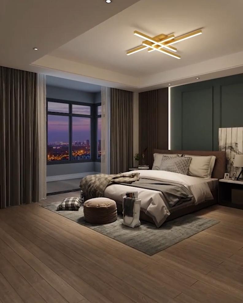 Olverai Integrated Led Flush Mount Ceiling Light