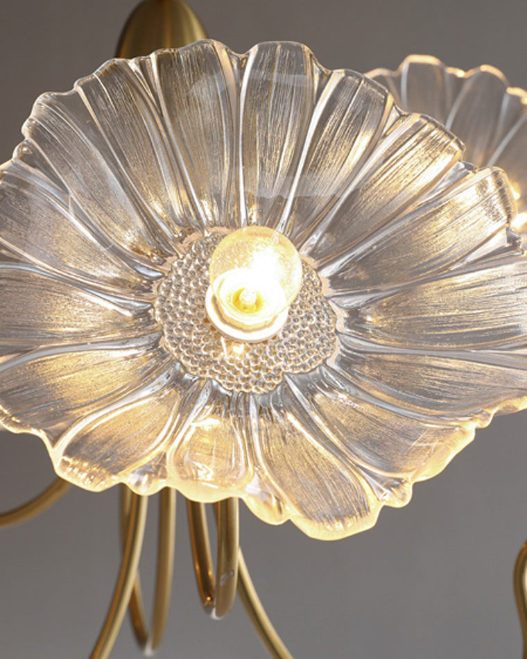 Olverai Lotus Flower Arm Chandelier