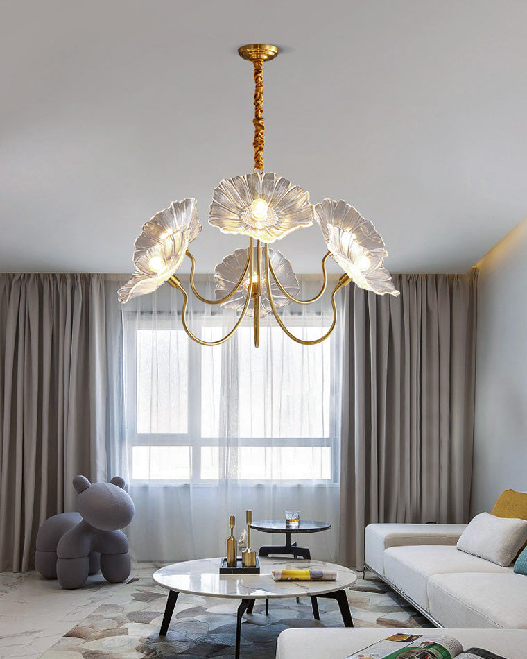 Olverai Lotus Flower Arm Chandelier