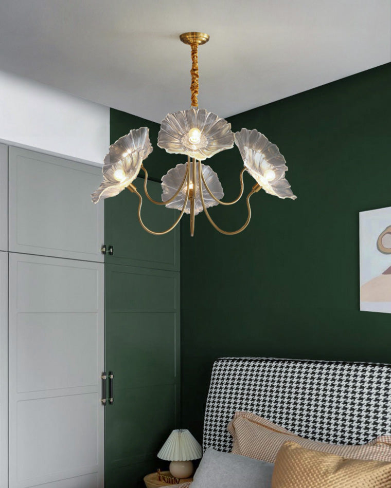 Olverai Lotus Flower Arm Chandelier