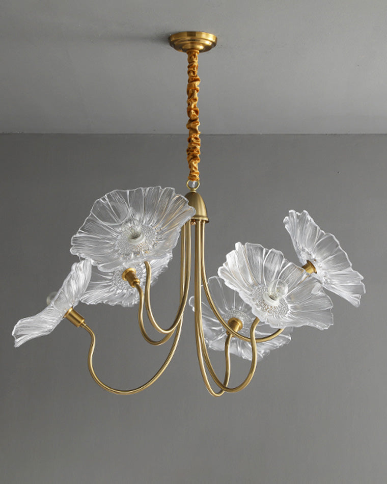 Olverai Lotus Flower Arm Chandelier