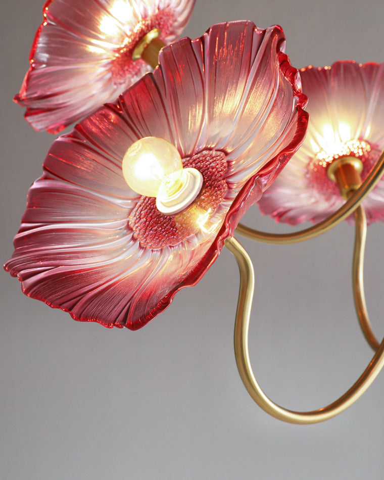 Olverai Lotus Flower Arm Chandelier