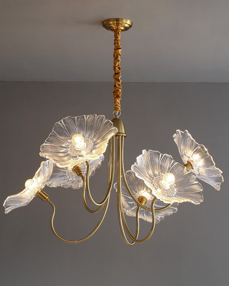 Olverai Lotus Flower Arm Chandelier
