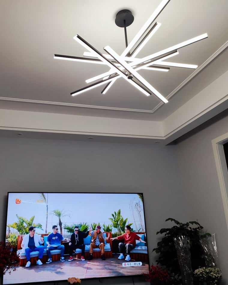 Olverai Adjustable Linear Led Chandelier