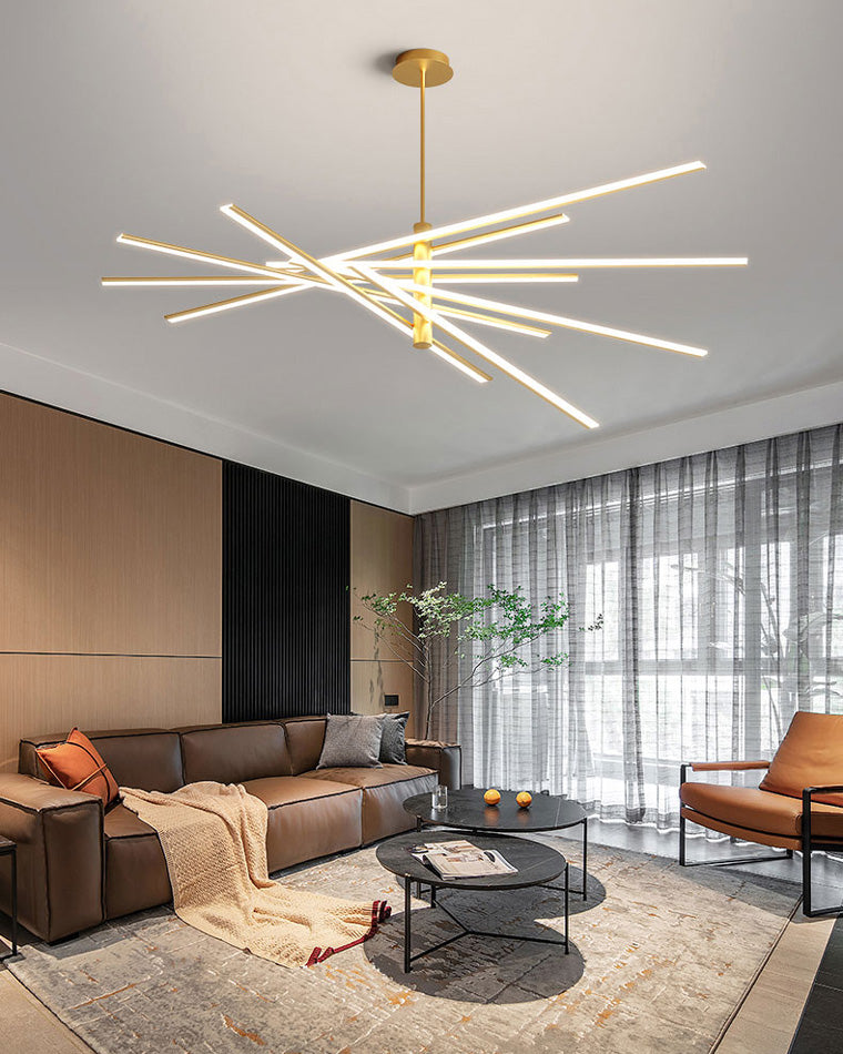 Olverai Adjustable Linear Led Chandelier