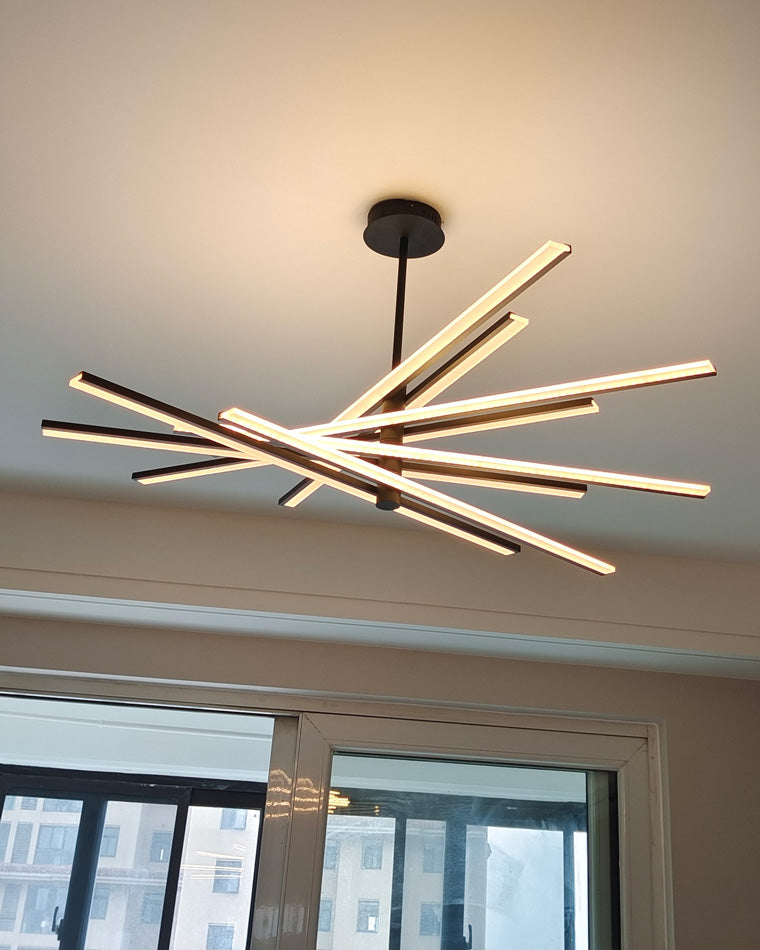 Olverai Adjustable Linear Led Chandelier