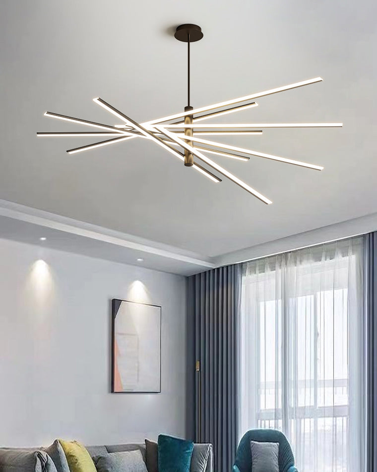 Olverai Adjustable Linear Led Chandelier