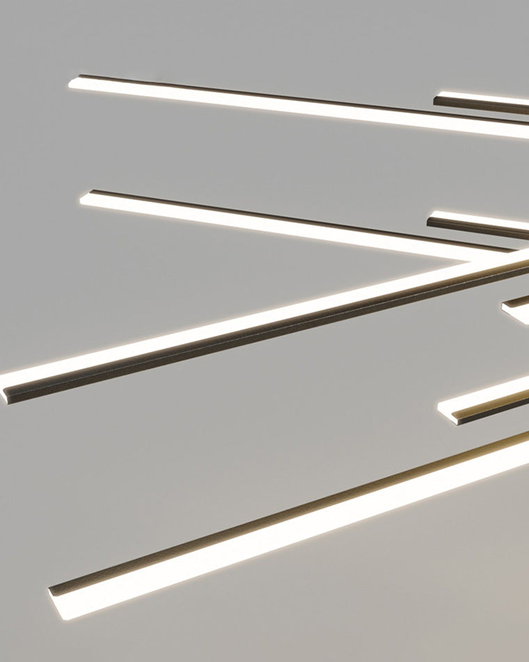 Olverai Adjustable Linear Led Chandelier
